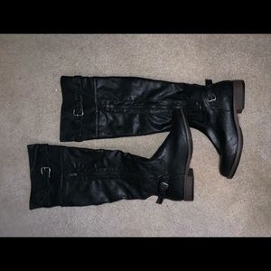 OTK black Riding Boots
